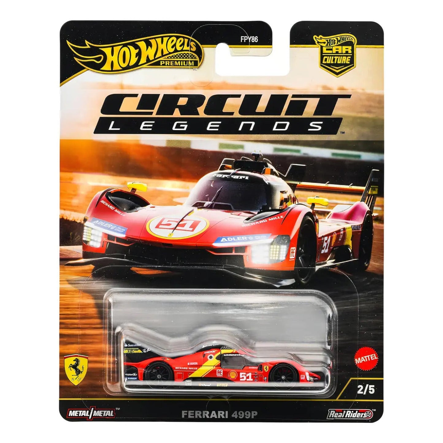 Hot Wheels Premium Car Culture Ferrari 499P Hot Wheels Premium Car Culture Ferrari 499P