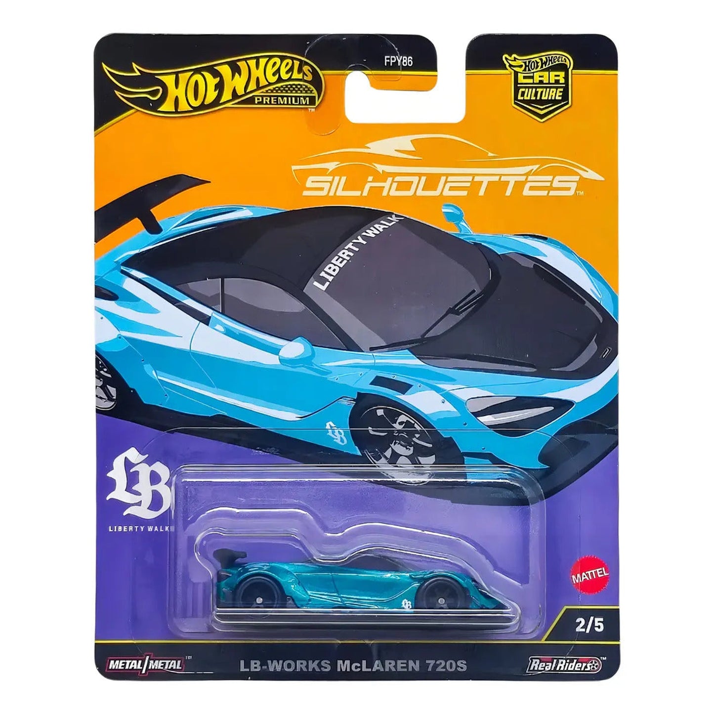 Hot Wheels Premium Car Culture LB-WORKS McLAREN 720S Hot Wheels Premium Car Culture LB-WORKS McLAREN 720S