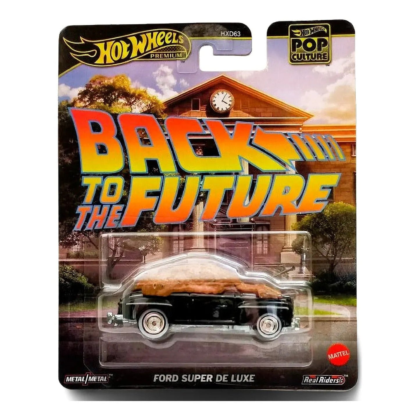Hot Wheels Premium Pop Culture Back to the Future Ford Super De Luxe Hot Wheels Premium Pop Culture Back to the Future Ford Super De Luxe