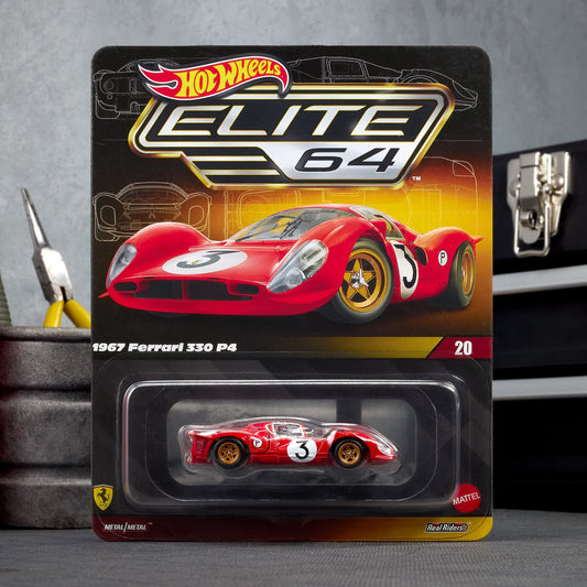 Hot Wheels Elite 64 1967 Ferrari 330 P4 Hot Wheels Elite 64 1967 Ferrari 330 P4