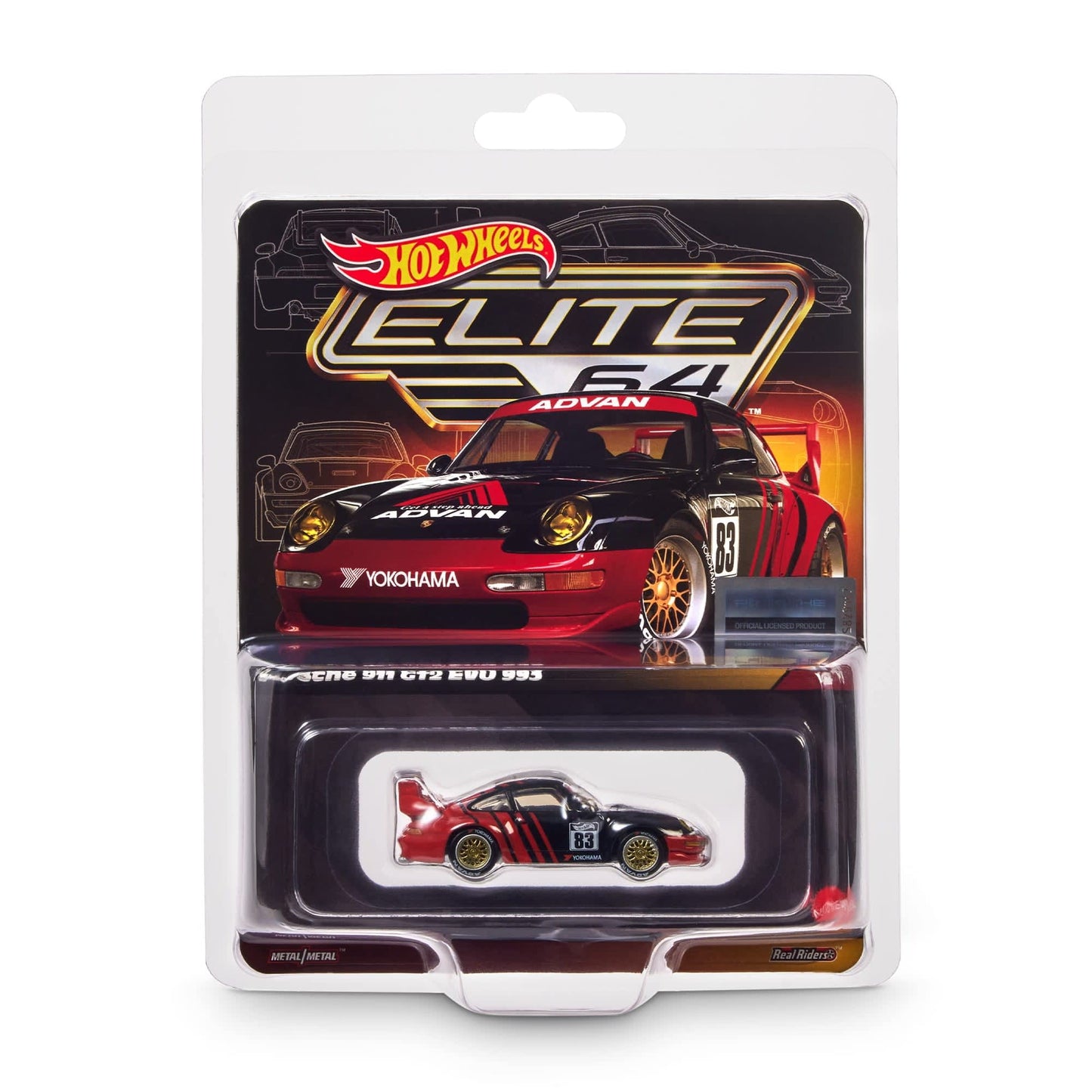 Hot Wheels Elite 64 Porsche 911 GT2 EVO 993 Hot Wheels Elite 64 Porsche 911 GT2 EVO 993