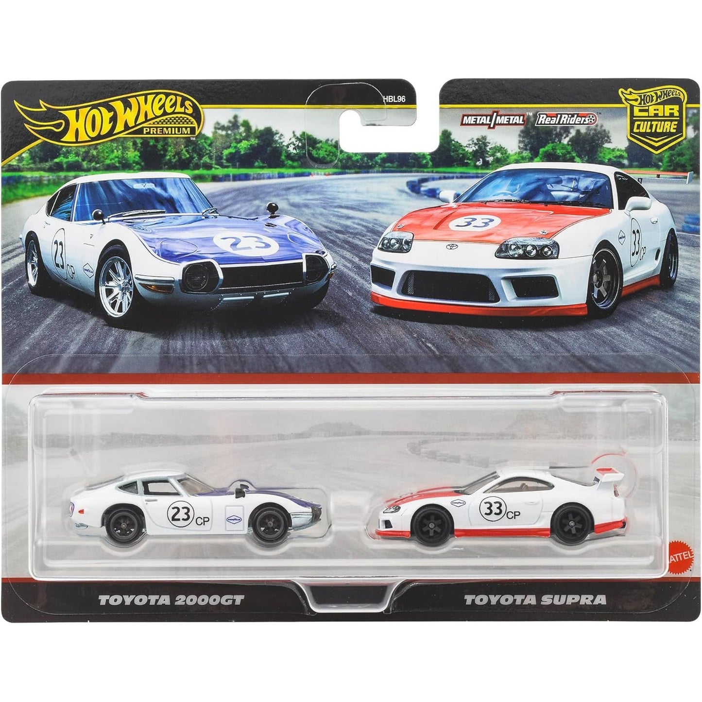 Hot Wheels Premium 2-Pack Toyota 2000GT / Toyota Supra Hot Wheels Premium 2-Pack Toyota 2000GT / Toyota Supra