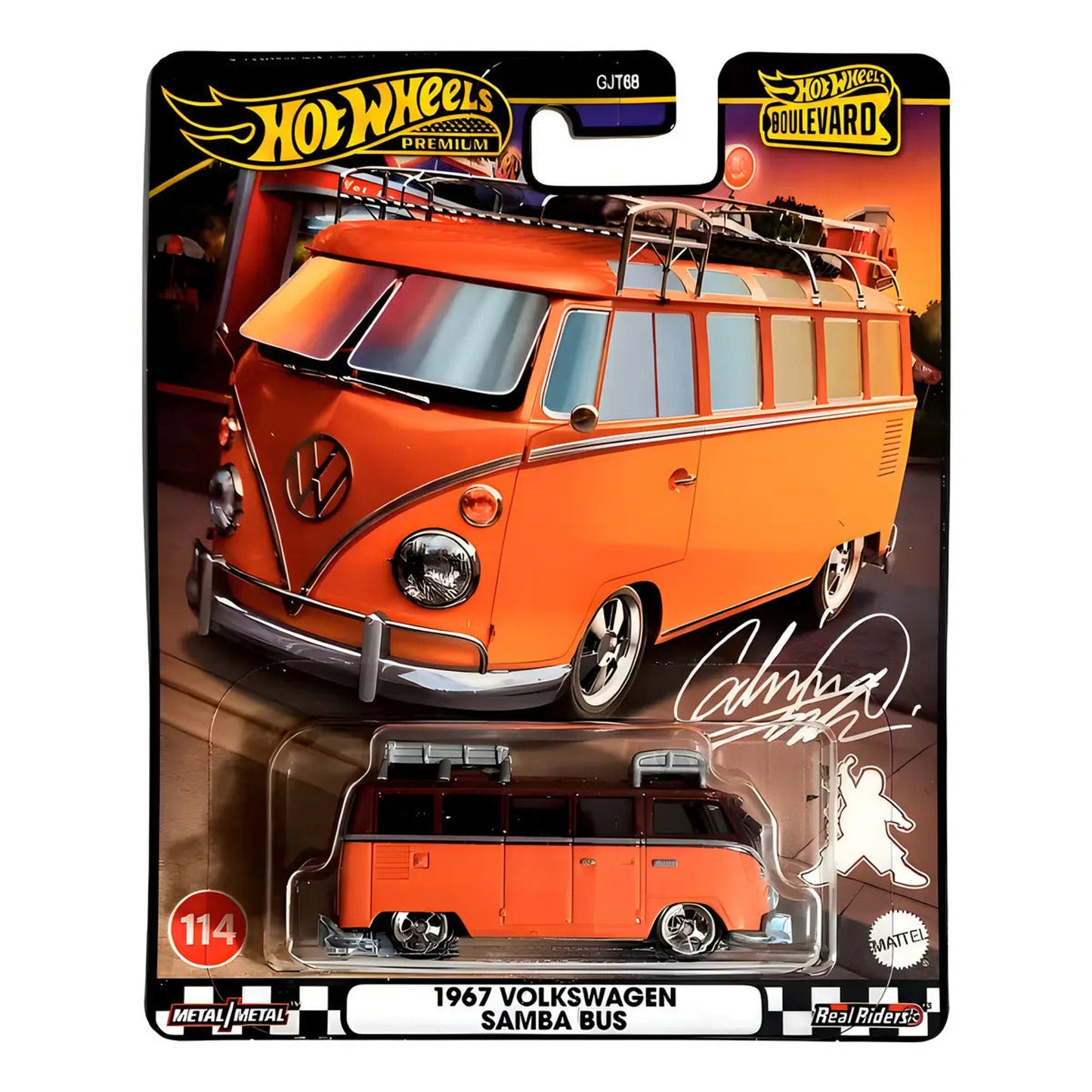 Hot Wheels Premium Boulevard 1967 Volkswagen Samba Bus Hot Wheels Premium Boulevard 1967 Volkswagen Samba Bus