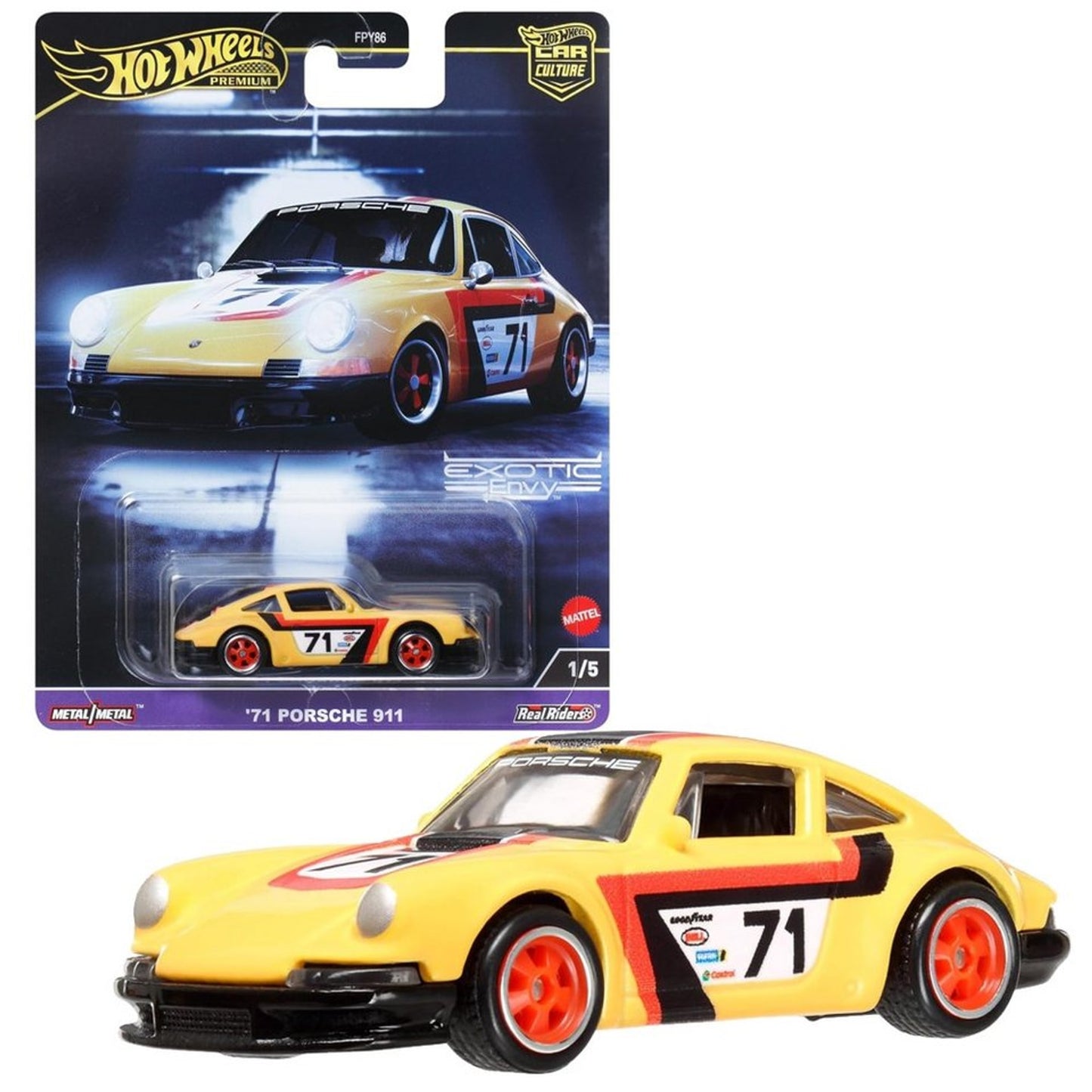 Hot Wheels Premium Car Culture 71 Porsche 911 Hot Wheels Premium Car Culture 71 Porsche 911