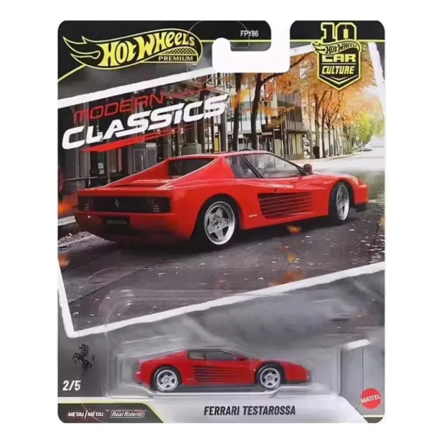Hot Wheels Premium Car Culture Ferrari Testarossa Hot Wheels Premium Car Culture Ferrari Testarossa