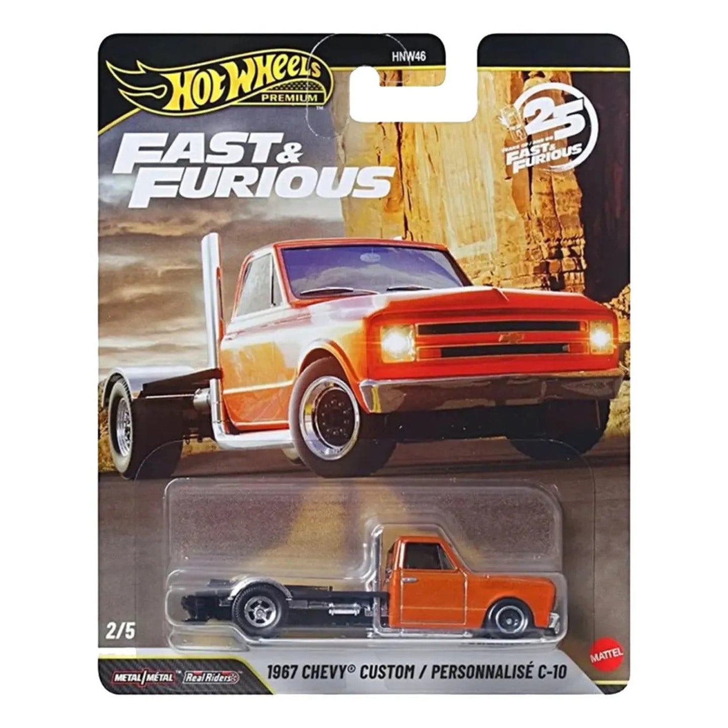 Hot Wheels Premium Fast & Furious 1967 Chevy / Personnalise C-10 Hot Wheels Premium Fast & Furious 1967 Chevy / Personnalise C-10