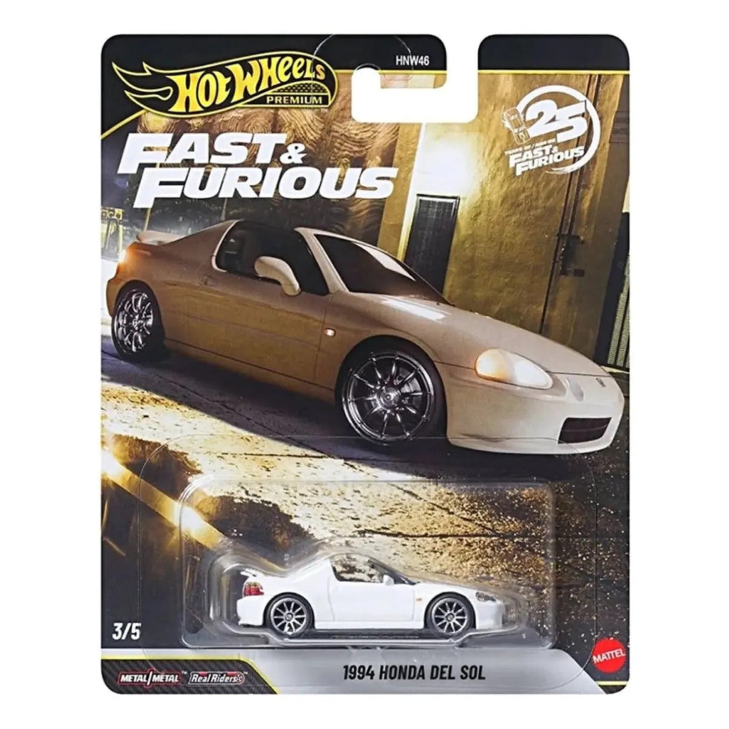 Hot Wheels Premium Fast & Furious 1994 Honda DEL SOL Hot Wheels Premium Fast & Furious 1994 Honda DEL SOL