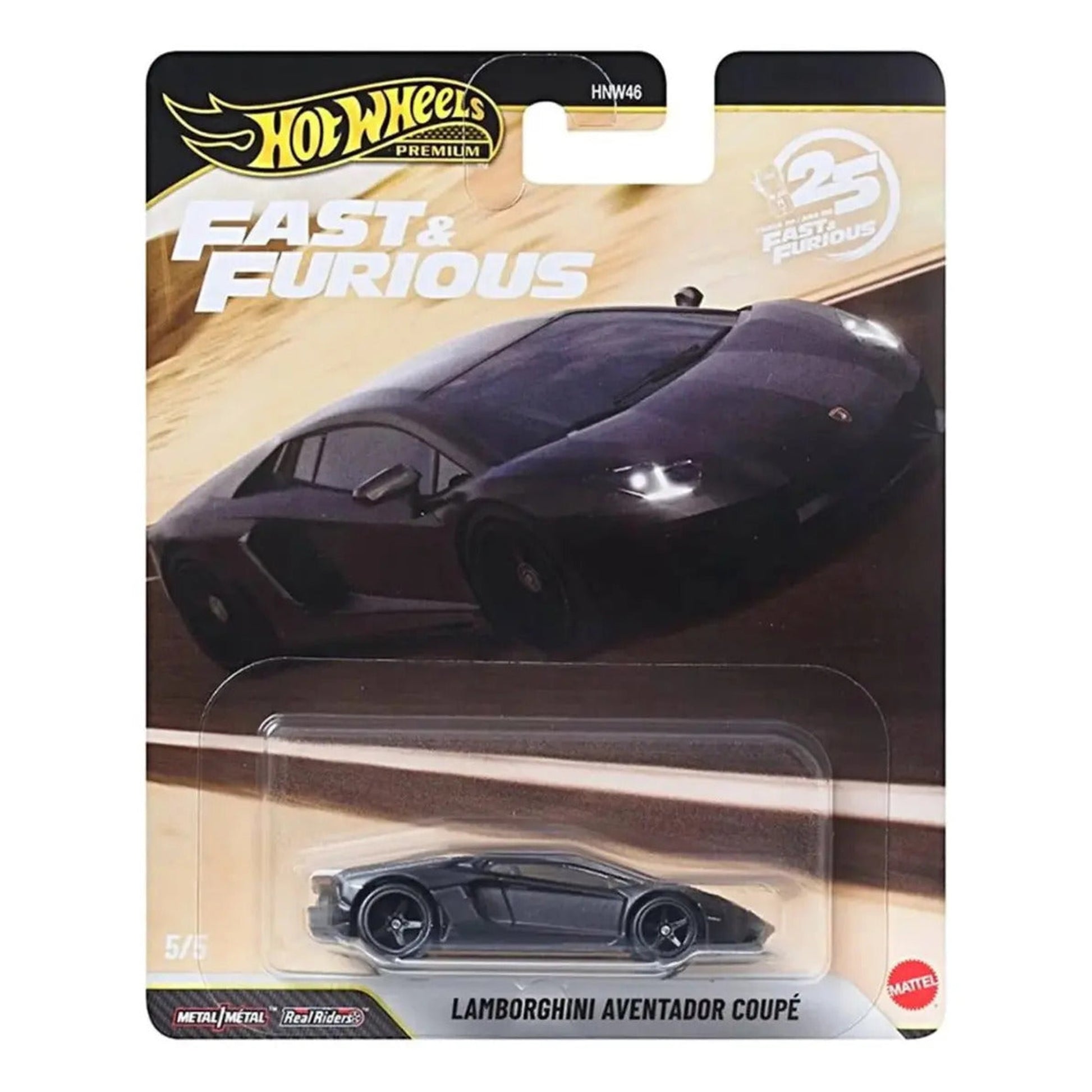 Hot Wheels Premium Fast & Furious Lamborghini Aventador Coupé Hot Wheels Premium Fast & Furious Lamborghini Aventador Coupé