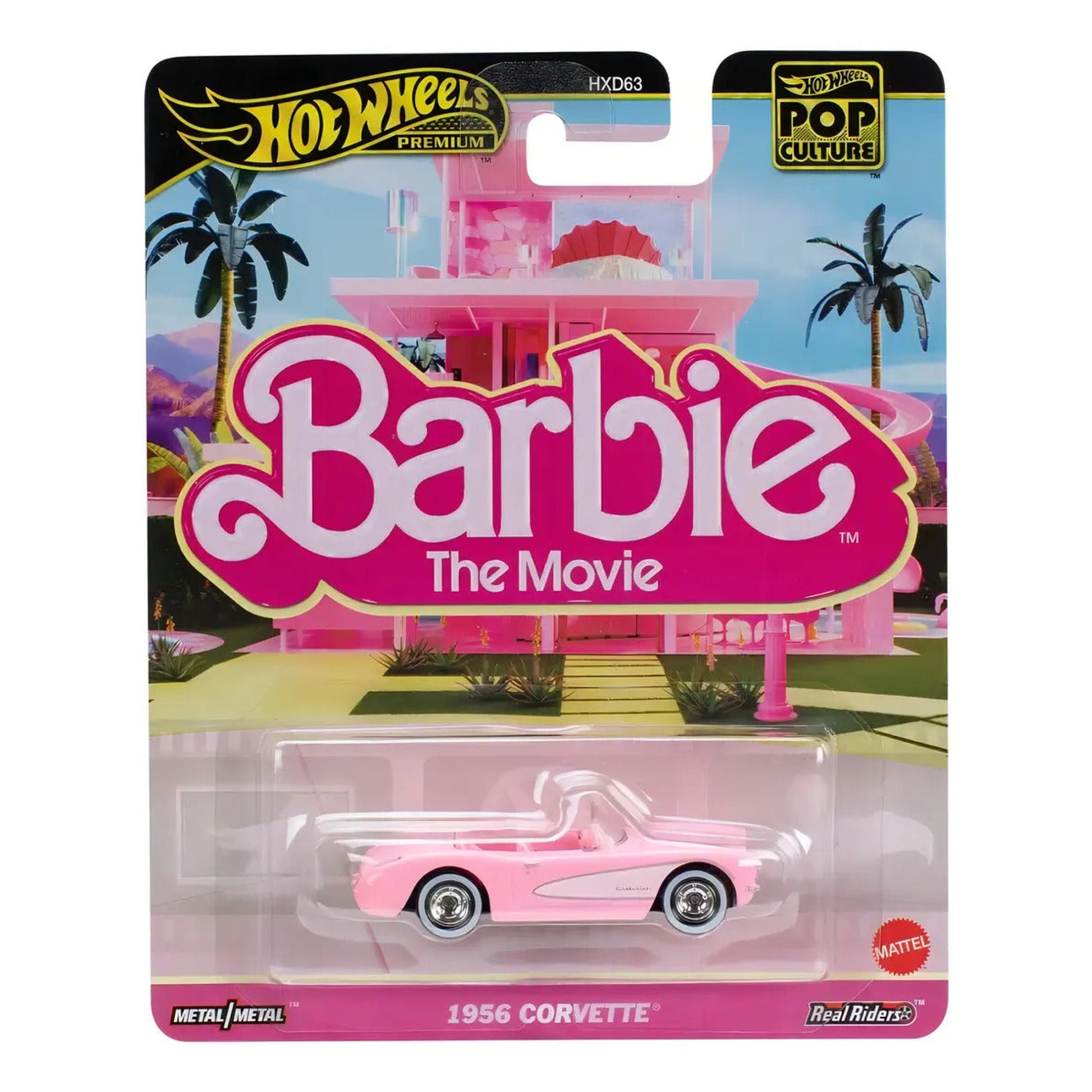 Hot Wheels Premium Pop Culture 1956 Corvette Barbie Hot Wheels Premium Pop Culture 1956 Corvette Barbie