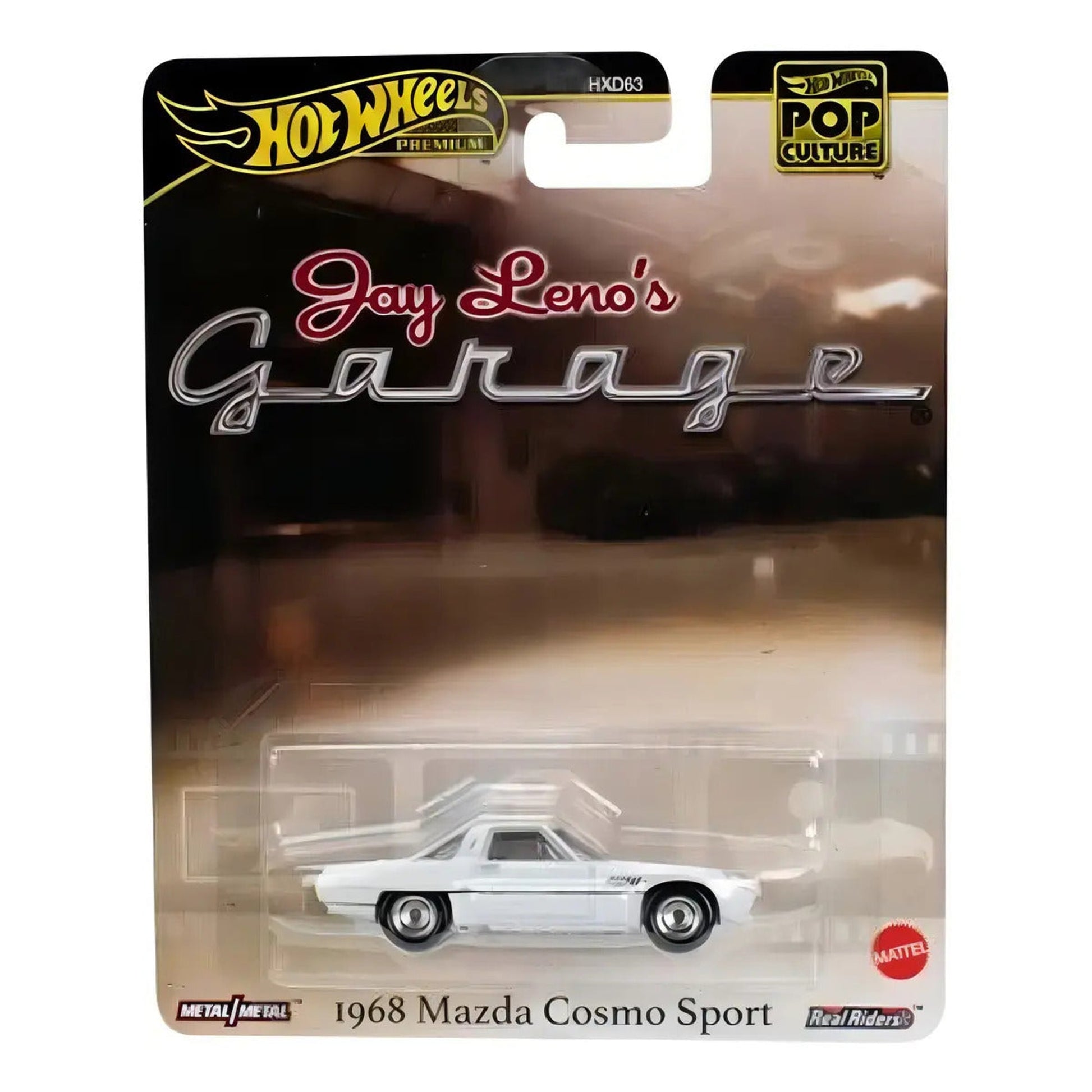 Hot Wheels Premium Pop Culture 1968 Mazda Cosmo Sport Jay Leno's Garage Hot Wheels Premium Pop Culture 1968 Mazda Cosmo Sport Jay Leno's Garage