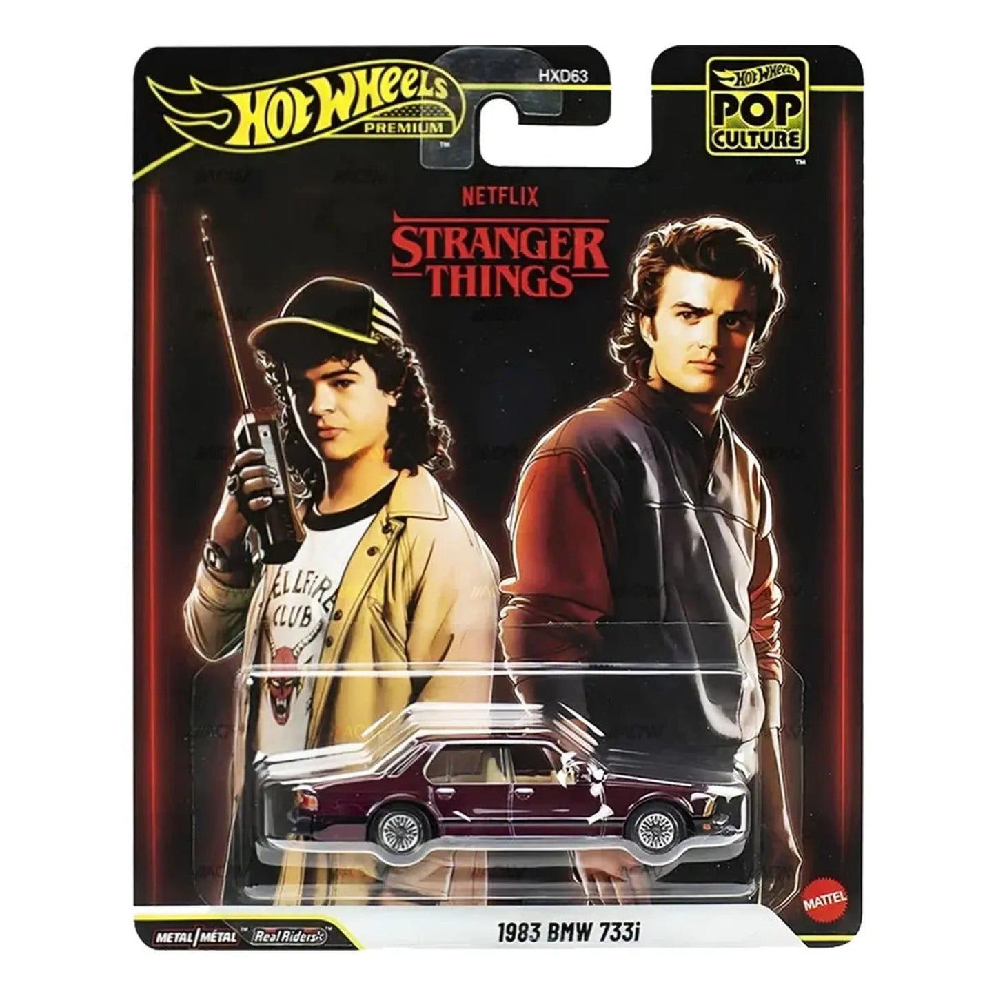 Hot Wheels Premium Pop Culture 1983 BMW 733i Stranger Things Hot Wheels Premium Pop Culture 1983 BMW 733i Stranger Things
