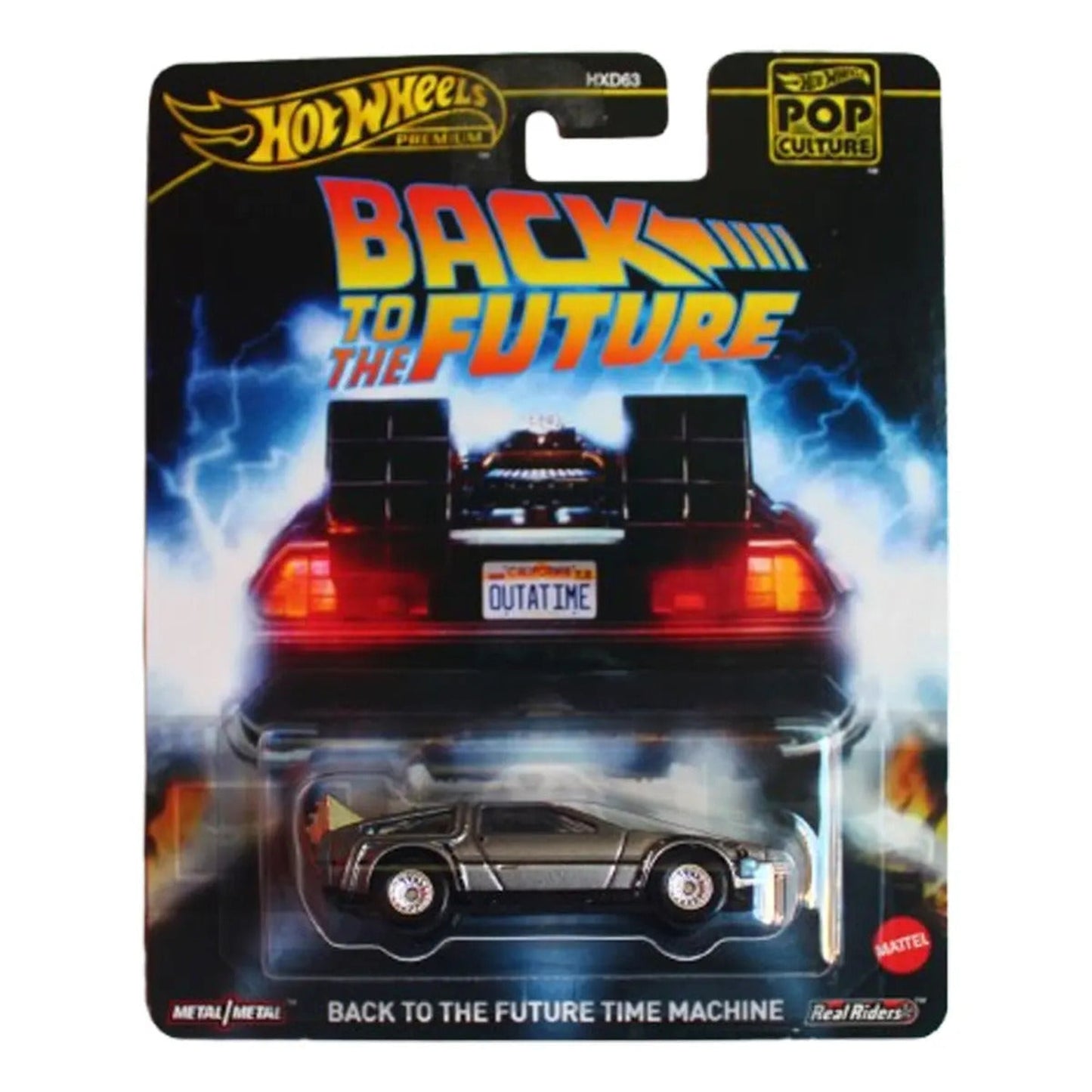 Hot Wheels Premium Pop Culture Back to the Future Time Machine Back to the Future Hot Wheels Premium Pop Culture Back to the Future Time Machine Back to the Future
