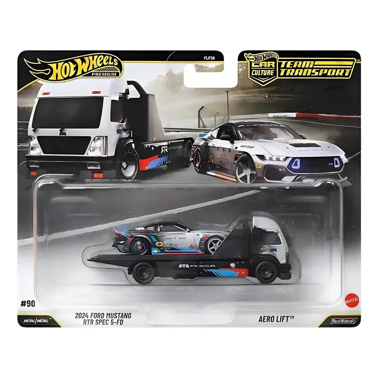 Hot Wheels Premium Team Transport Car Culture 2024 Ford Mustang RTR Spec 5-FD / Aero Lift Hot Wheels Premium Team Transport Car Culture 2024 Ford Mustang RTR Spec 5-FD / Aero Lift