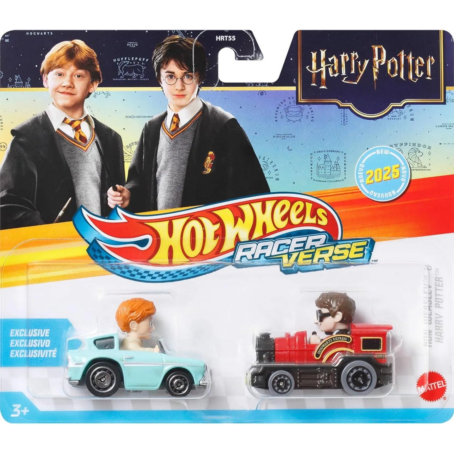 Hot wheels Racer Verse 2-Pack HARRY POTTER e RON WEASLEY Hot wheels Racer Verse 2-Pack HARRY POTTER e RON WEASLEY