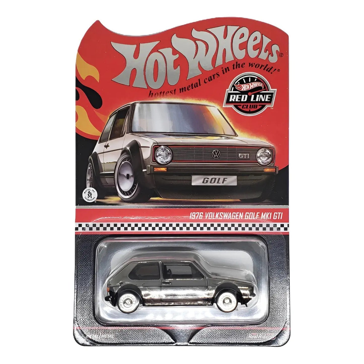 Hot Wheels RLC Exclusive Car 1976 Volkswagen Golf MK1 GTI Hot Wheels RLC Exclusive Car 1976 Volkswagen Golf MK1 GTI