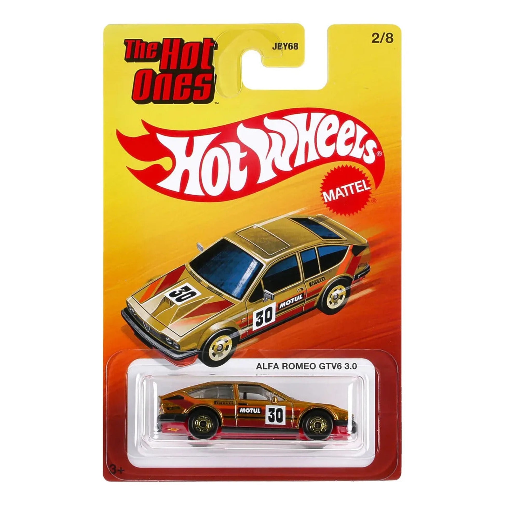 Hot Wheels Silver The Hot Ones Alfa Romeo GTV6 3.0 Hot Wheels Silver The Hot Ones Alfa Romeo GTV6 3.0